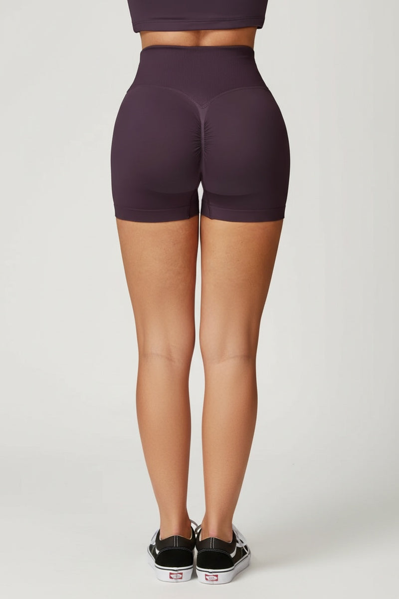 Calções de Treino Feminino – Cintura Cruzada