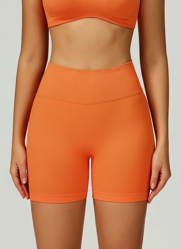 Shorts de Treino Seamless Ribbed