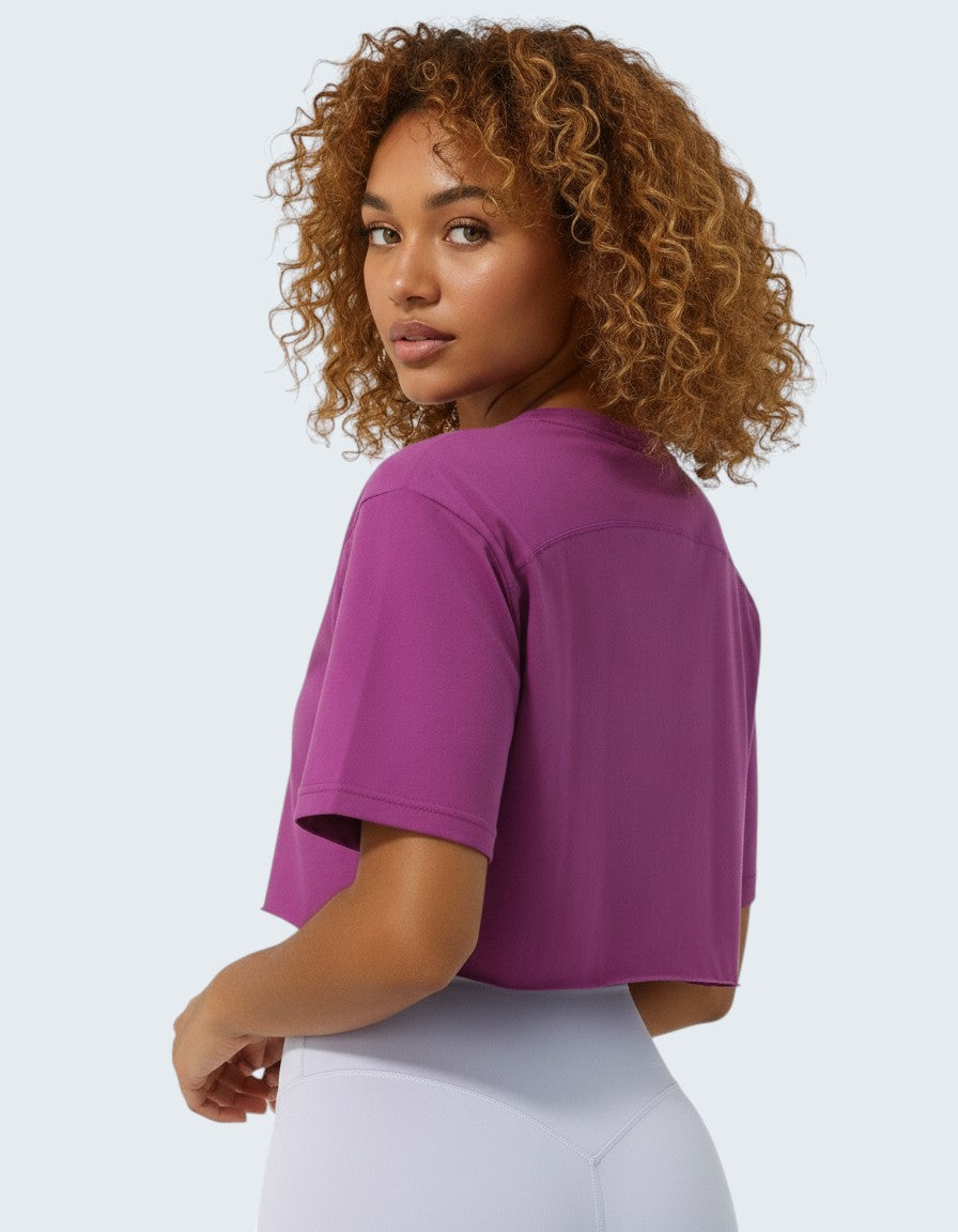 T-shirt de Gola Redonda