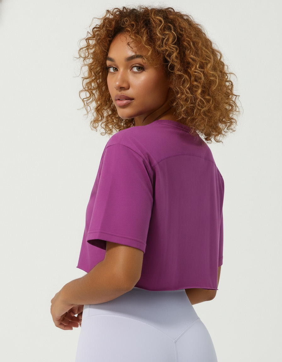 T-shirt de Gola Redonda