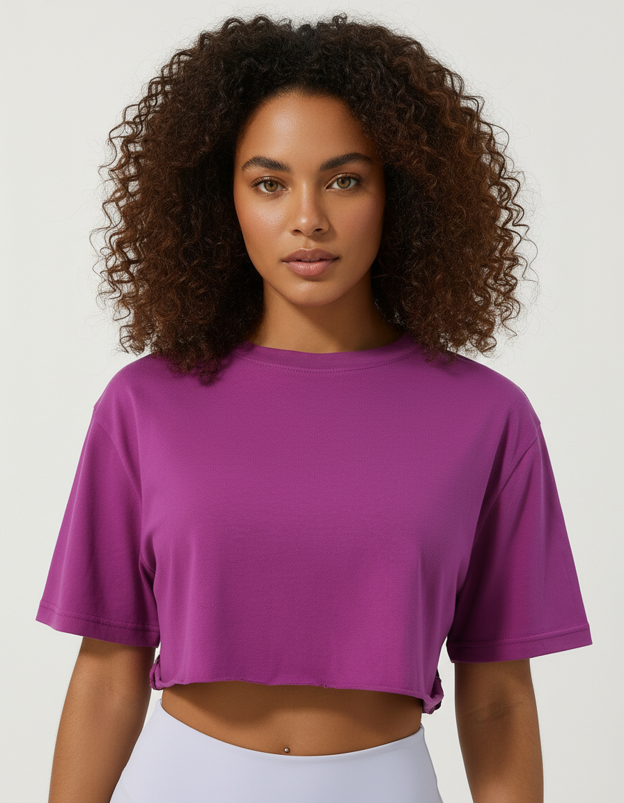 T-shirt de Gola Redonda