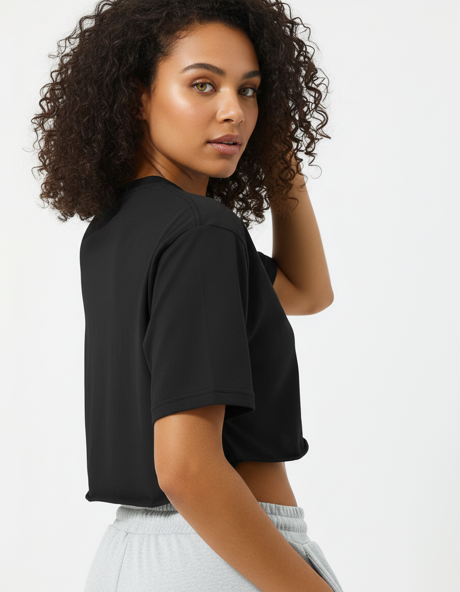 T-shirt de Gola Redonda