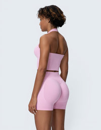Conjunto Seamless Bra e Calções — Cintura Alta