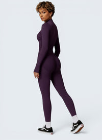Conjunto Zip Sculpt — Casaco e Leggings