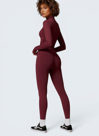 Conjunto Zip Sculpt — Casaco e Leggings
