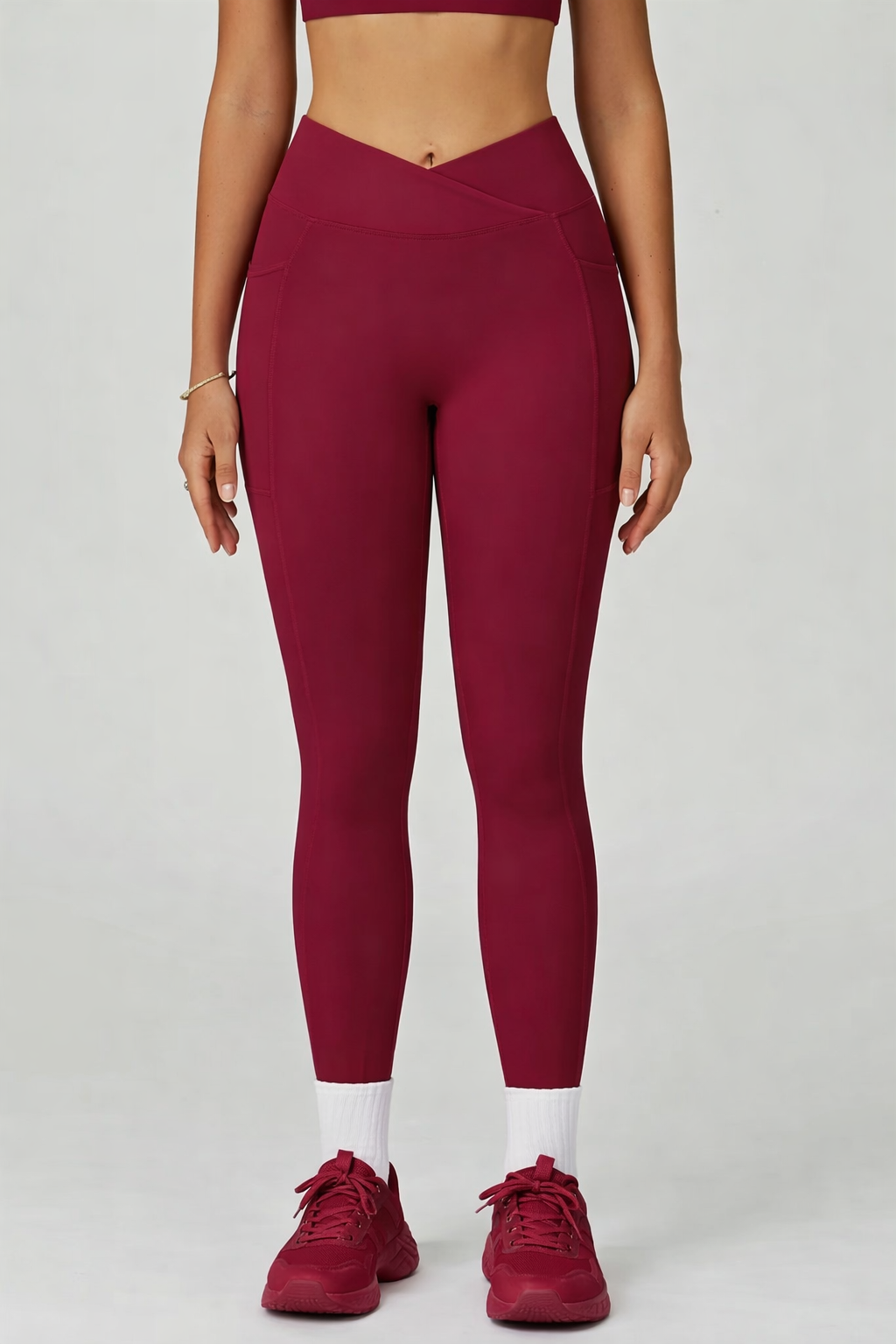 Leggings de Treino para Mulher – Cintura em V