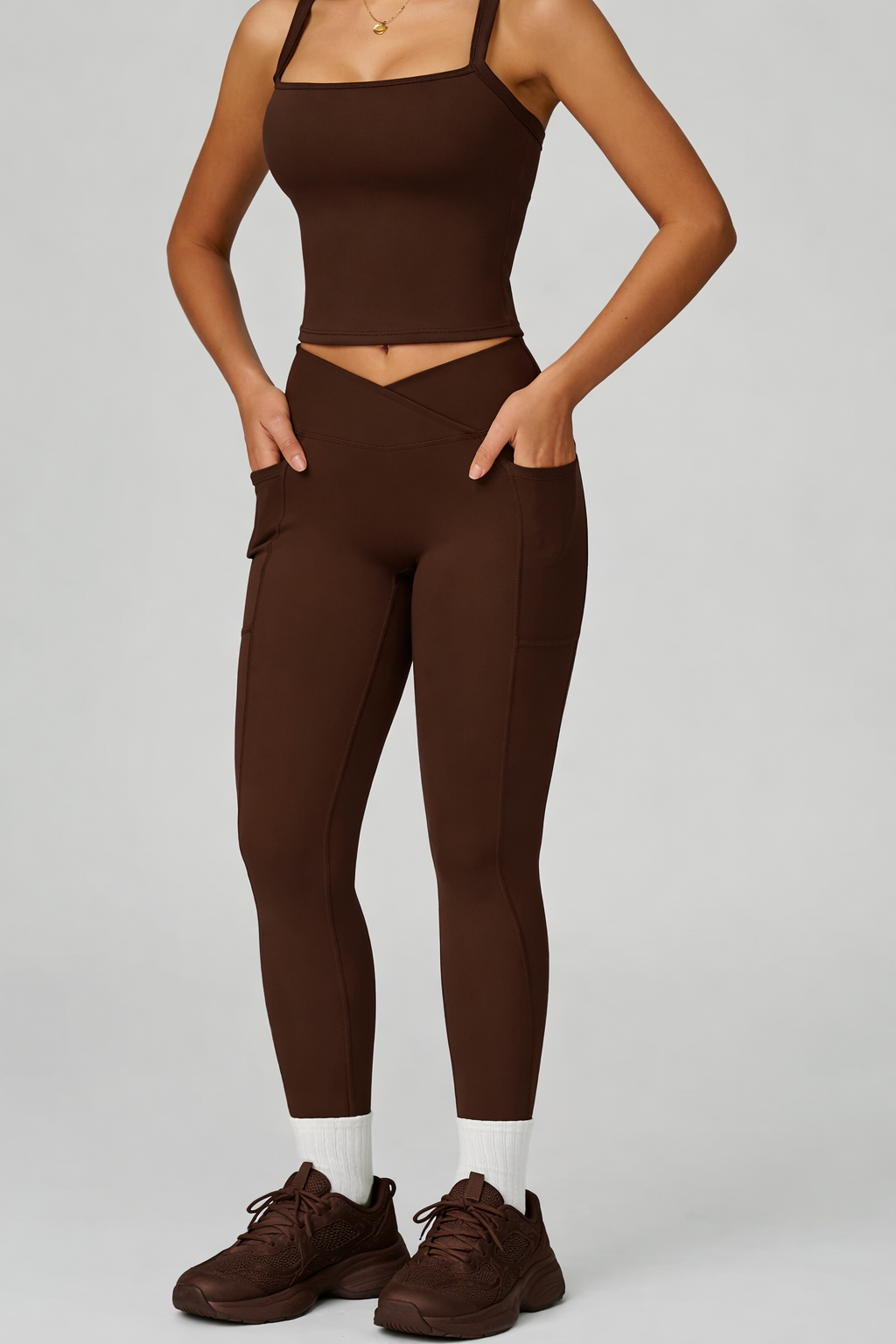 Leggings de Treino para Mulher – Cintura em V