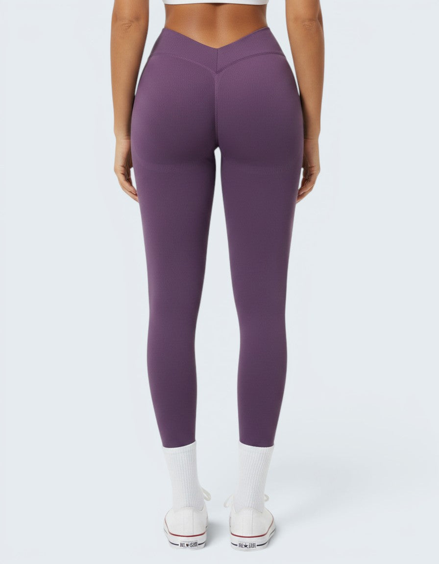 Leggings Seamless com Modelação em V