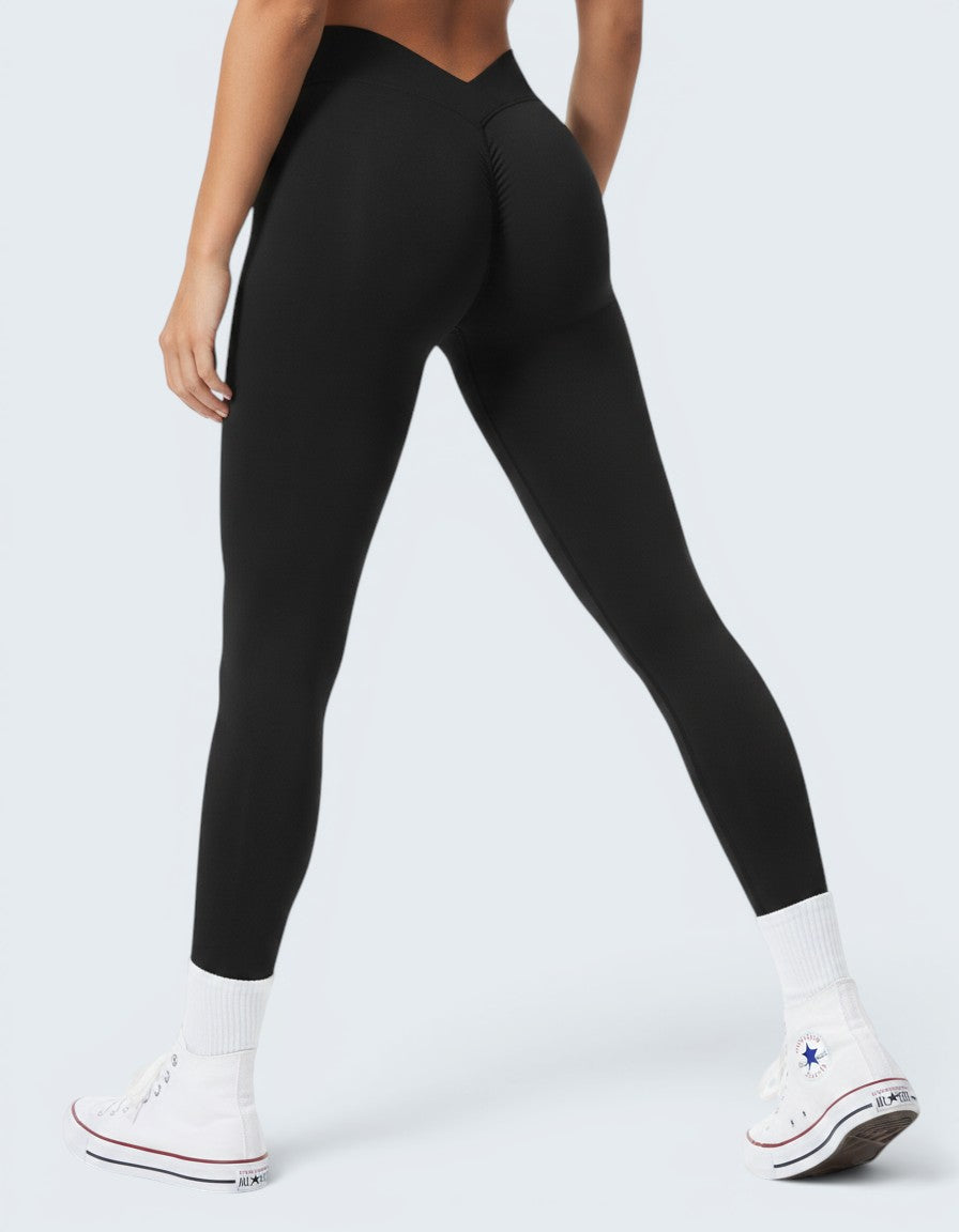 Leggings Seamless com Modelação em V