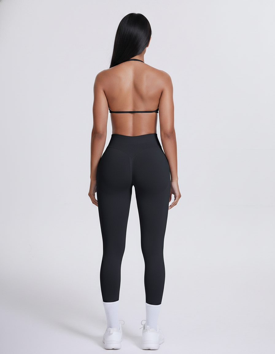 Conjunto Seamless Fitness — Top e Calções