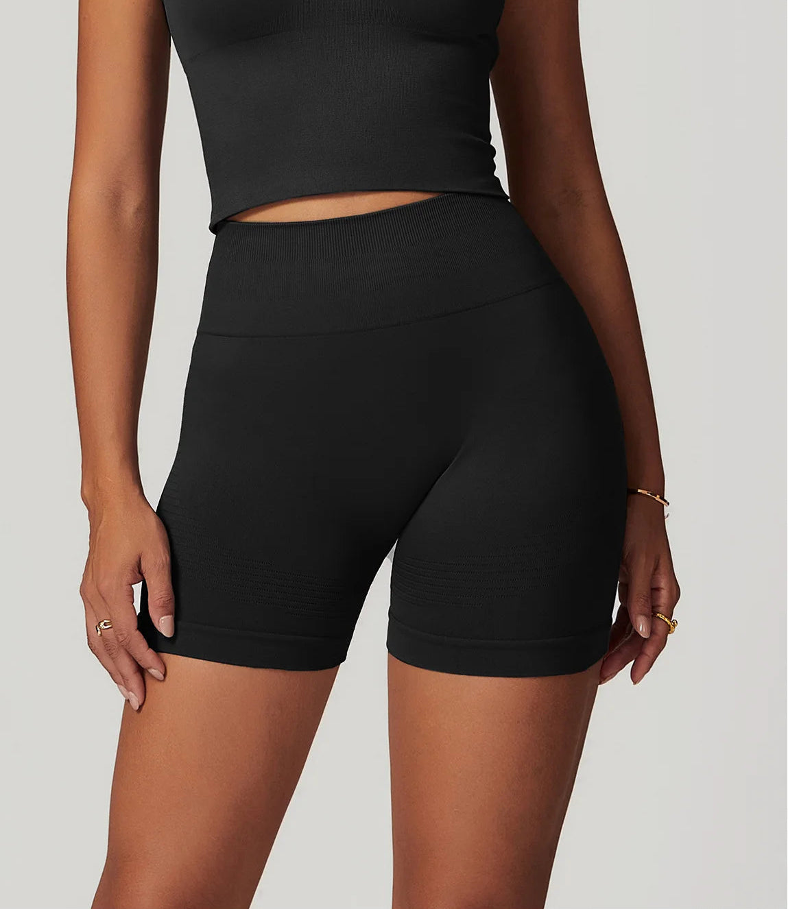 Shorts de Treino – Cintura Alta