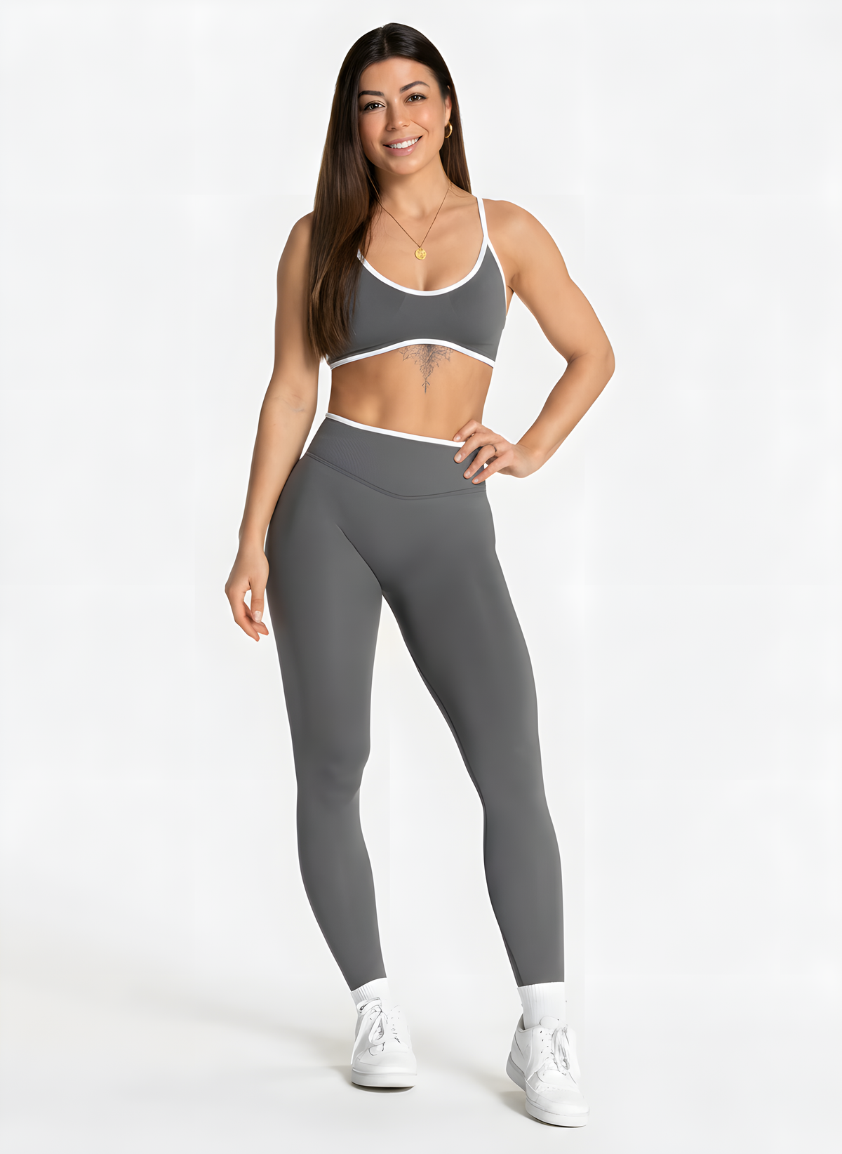 Conjunto Seamless — Bra e Shorts