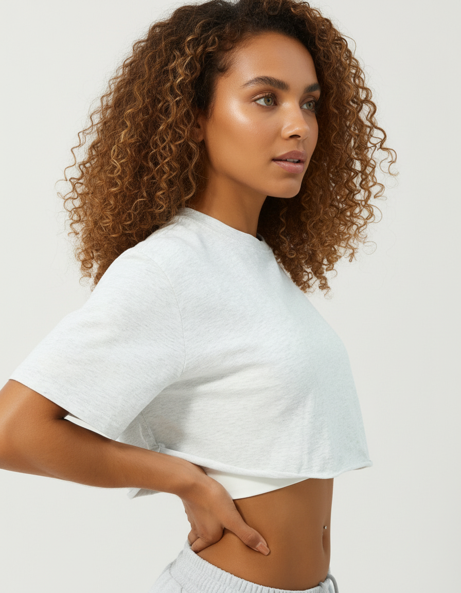 T-shirt de Gola Redonda