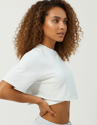T-shirt de Gola Redonda