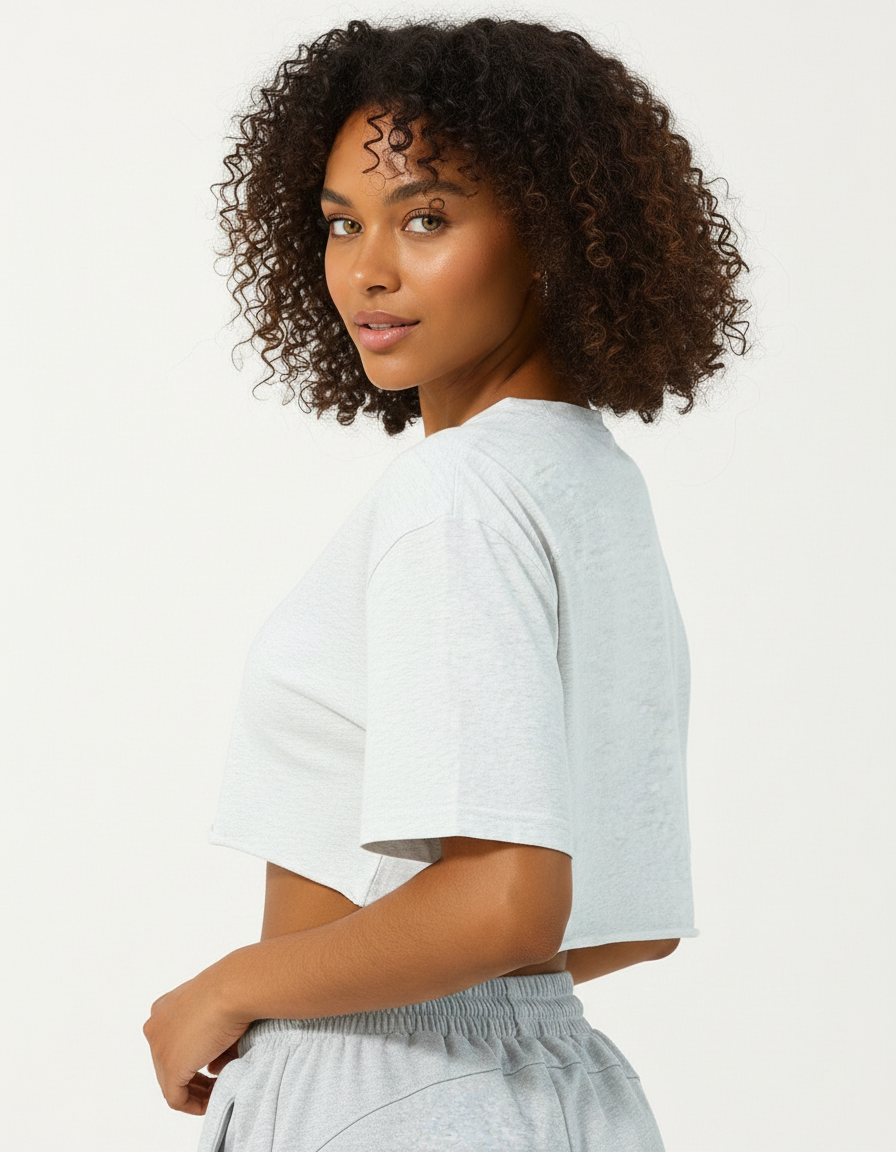 T-shirt de Gola Redonda