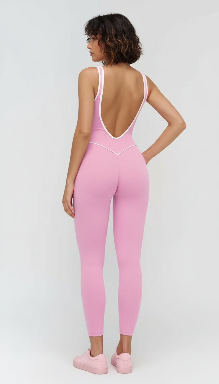 Macacão Desportivo Mulher Sem Costura