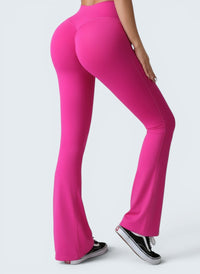 Leggings Flare Seamless Cintura Alta