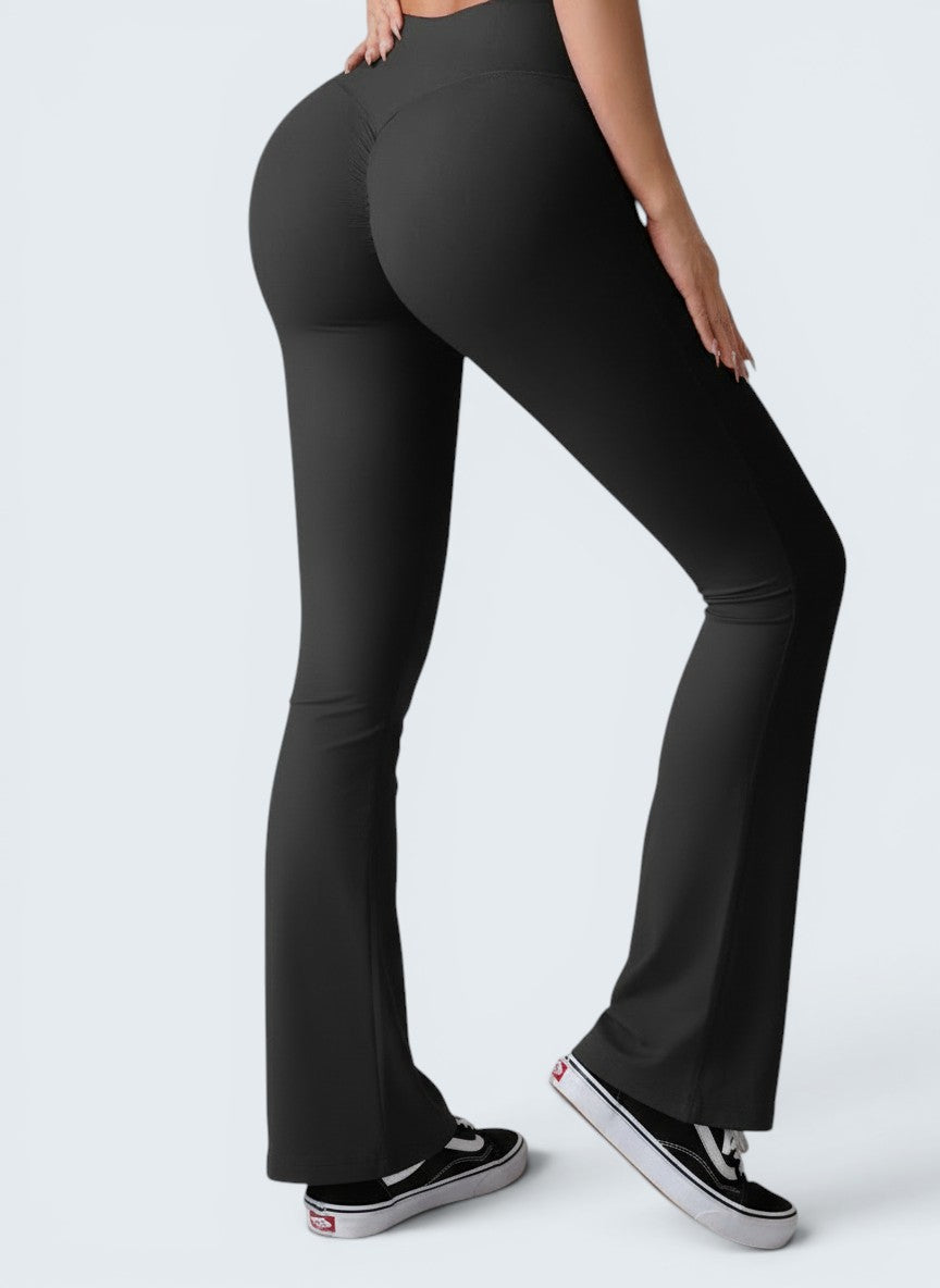 Leggings Flare Seamless Cintura Alta